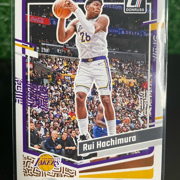 29. PANINA Los Angeles Lakers Lot of 10 Trading Cards - Picture 10 of 10